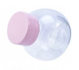 Mini Baleiro Plstico 60ml Rosa Beb